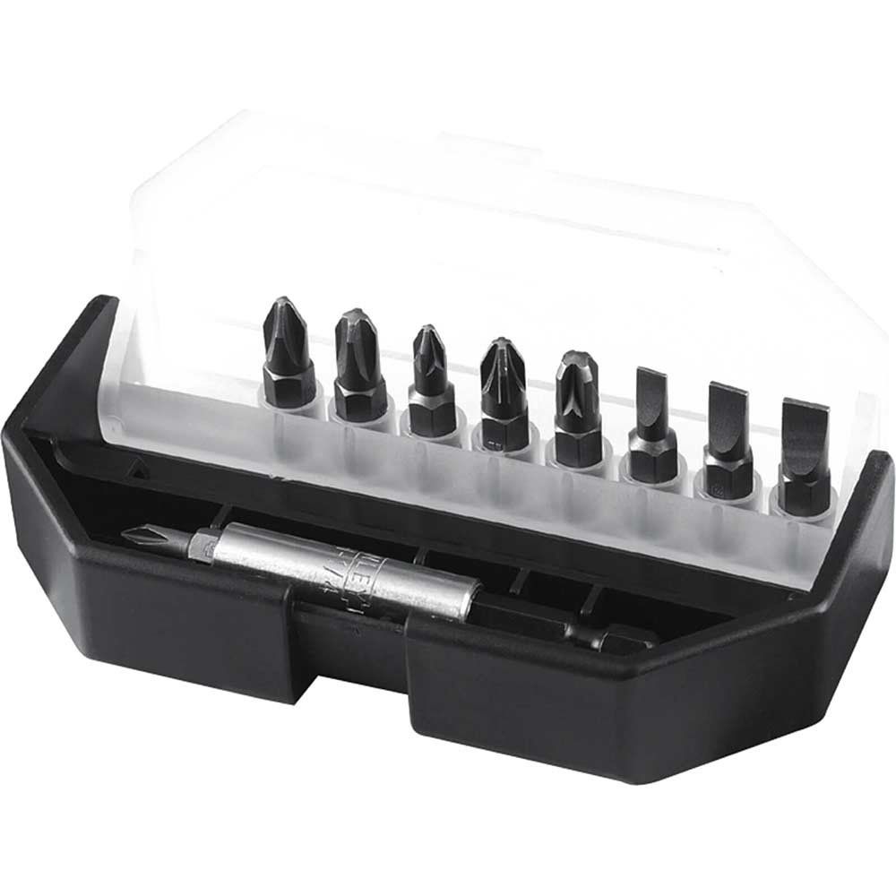 Stanley 10 Piece Mixed Screwdriver Bit Set - Image 1