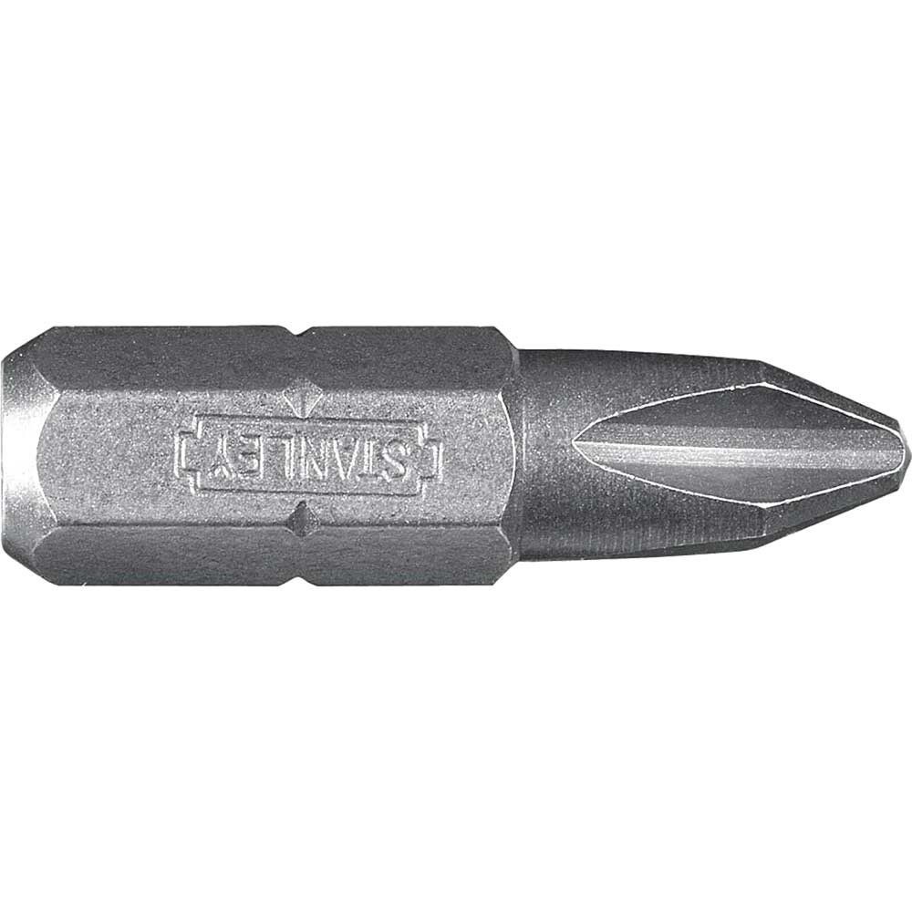 Stanley Phillips Screwdriver Bit PH2 25mm Pack of 25 - Image 1