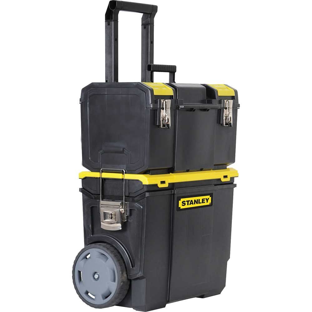 Stanley 3 in 1 Mobile Work Centre Tool Box Stack - Image 1