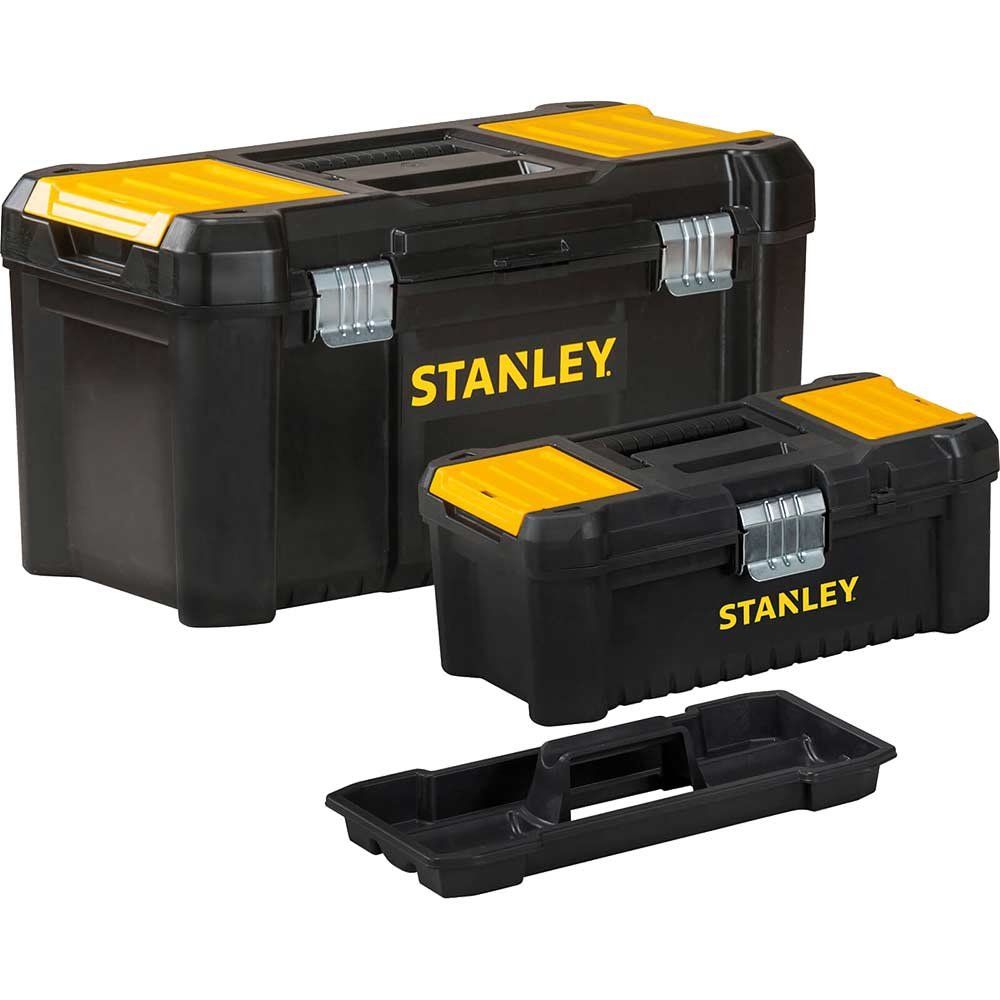 Stanley 2 Piece Essential Tool Box Set - Image 1