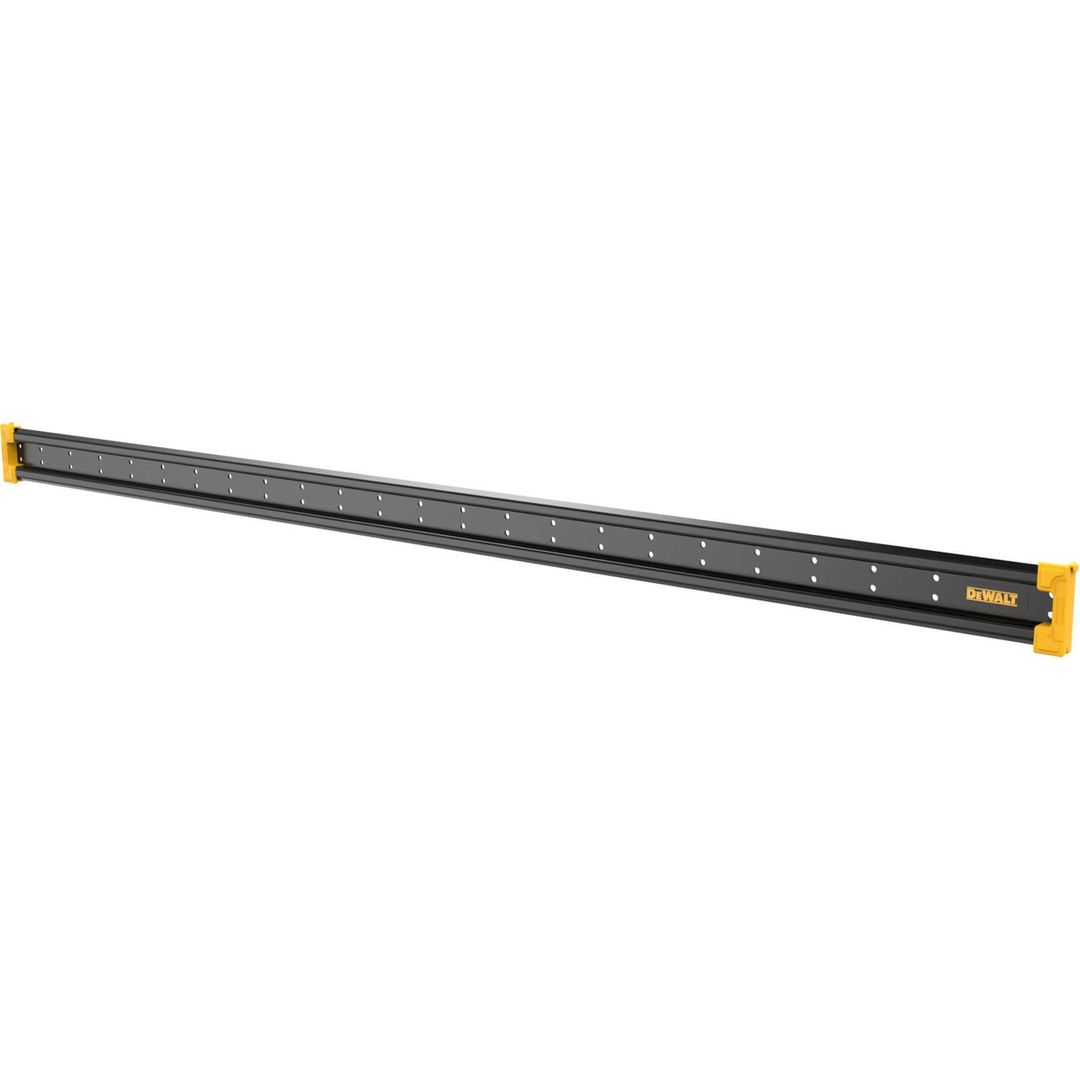 DeWalt DXL Van or Wall Mounting Metal Tool Storage Rail 1200mm - Image 1