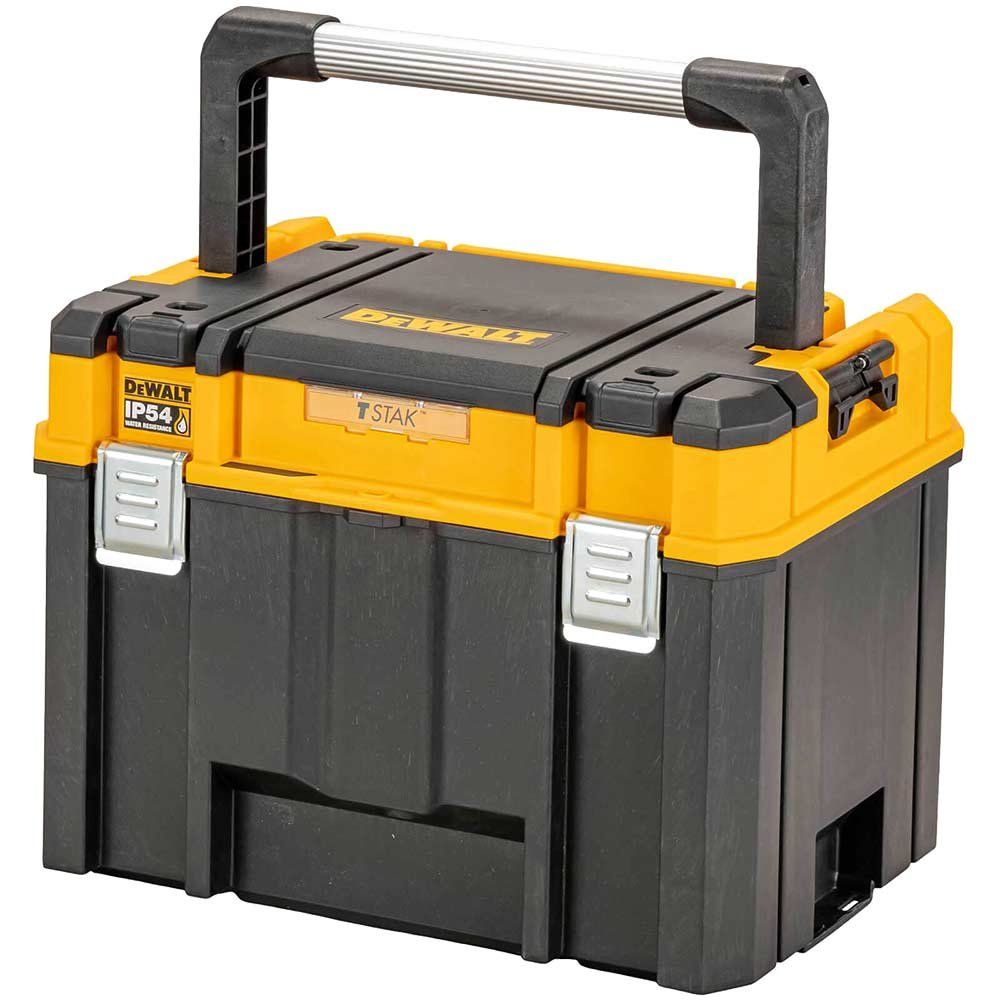 DeWalt TSTAK V2 Stackable Deep Tool Box Long Handle - Image 1