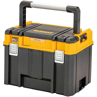 DeWalt TSTAK V2 Stackable Deep Tool Box Long Handle