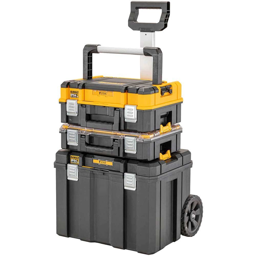 DeWalt TSTAK V2 Stackable Tool Box Bundle - Image 1