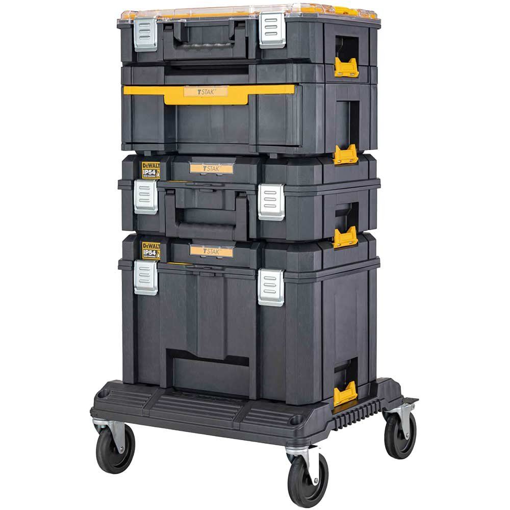 DeWalt TSTAK V2 Stackable Tool Box Tower - Image 1