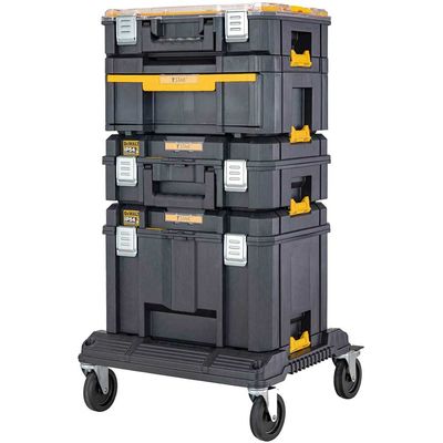 DeWalt TSTAK V2 Stackable Tool Box Tower