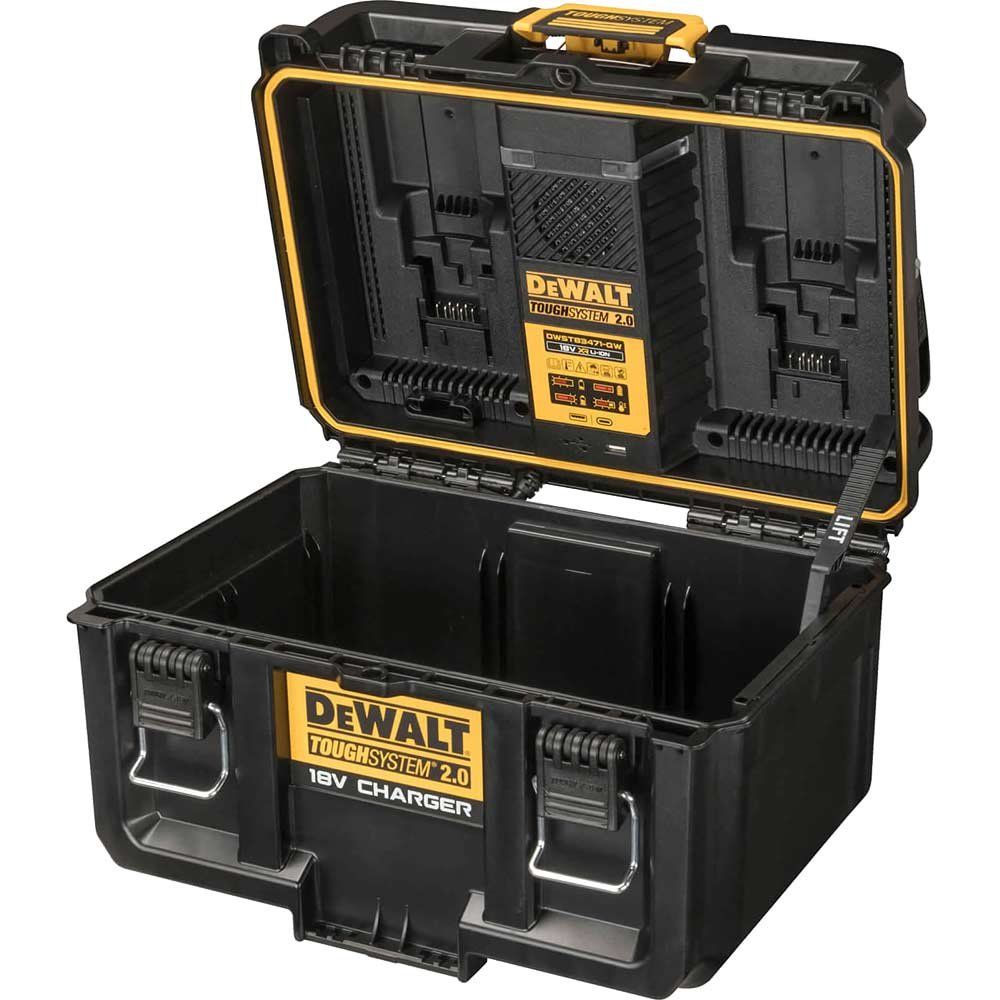 DeWalt DWST83470-1 Tough System V2 XR & FlexVolt Cordless Batteries Charger Box 240v - Image 1