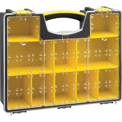 Stanley 1-92-749 Professional Deep Organiser With 8 Compartments