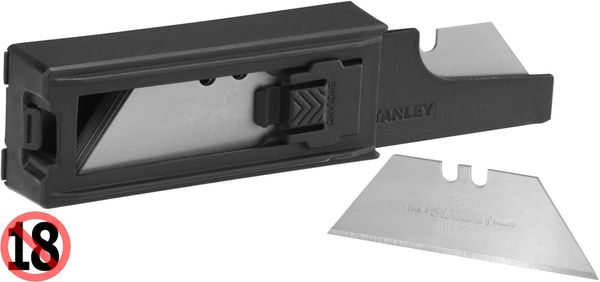 Stanley 2-11-921 1992 Heavy Duty Utility Blades (Pack Of 10) STA-2-11-921