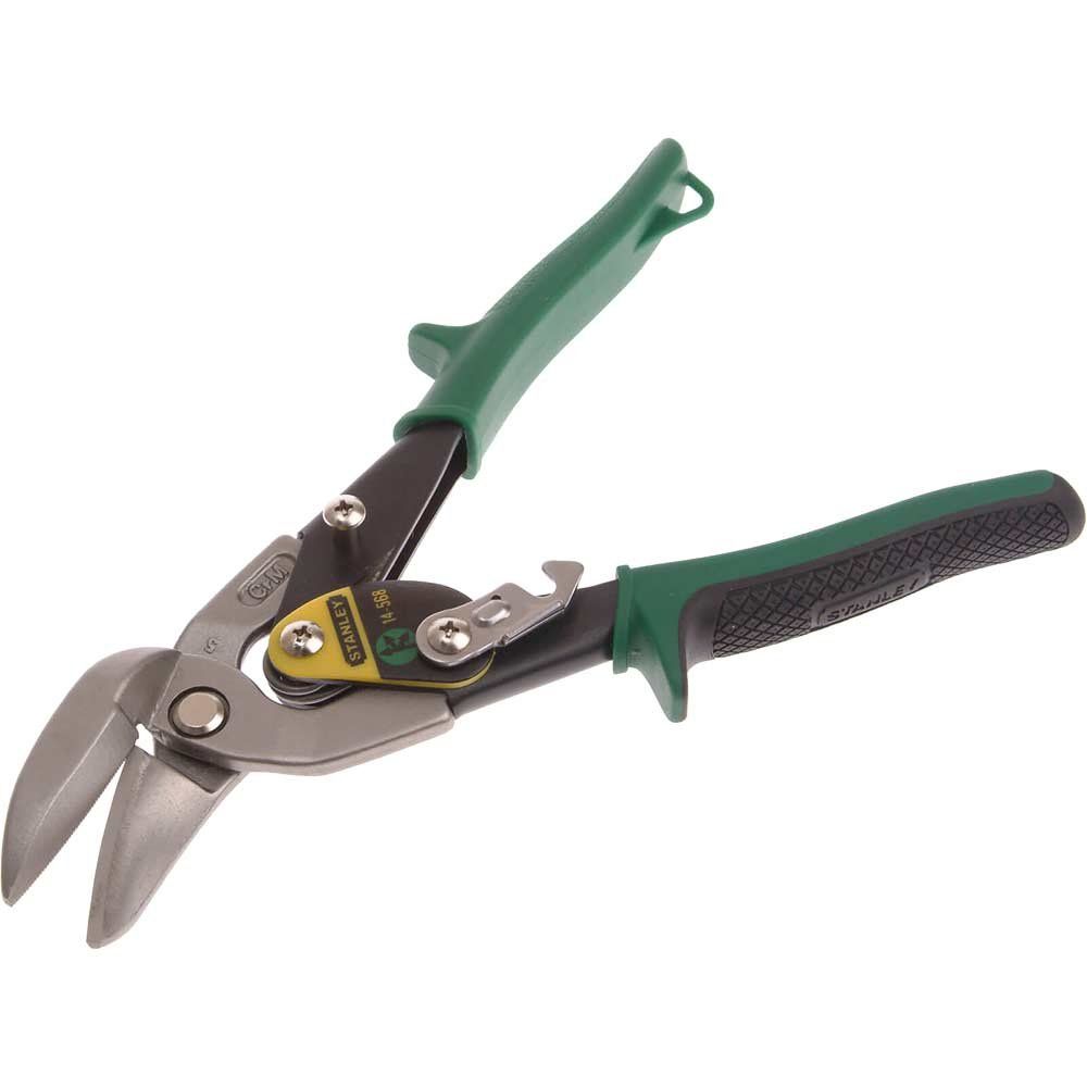 Stanley FatMax Aviation Snips Offset Right Cut 250mm - Image 1