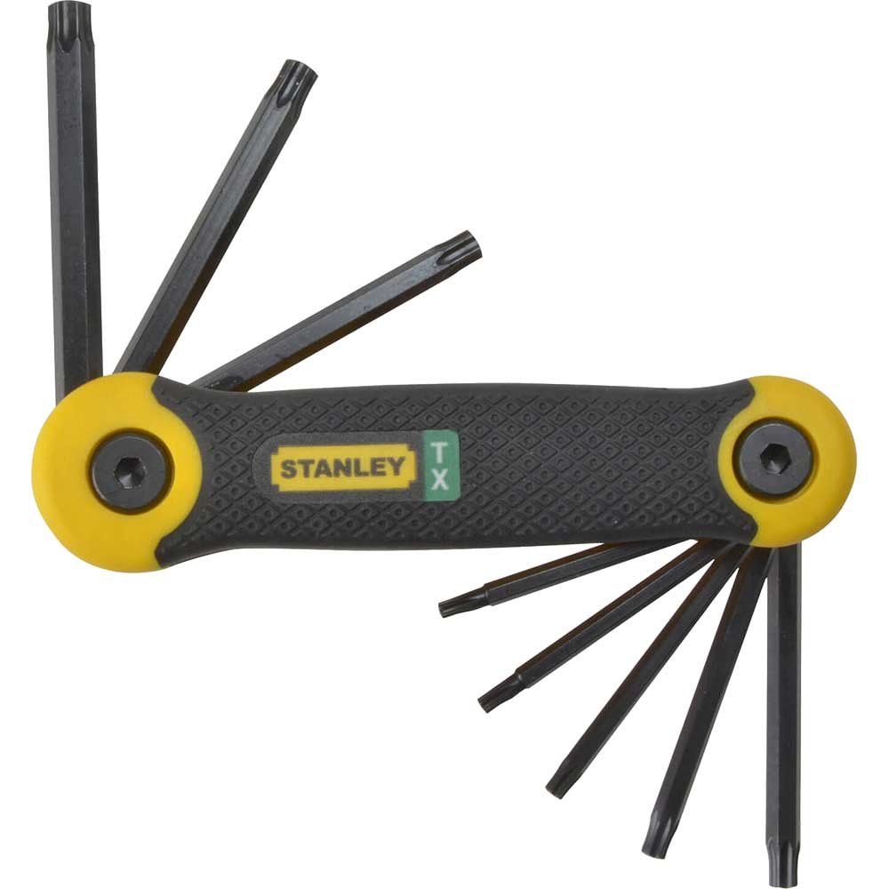Stanley 8 Piece Folding Torx Key Set - Image 1