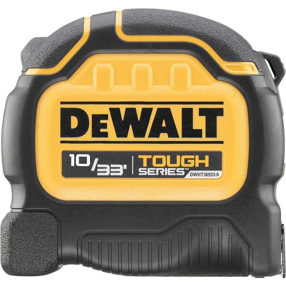 DeWalt ToughSeries Tape Measure Imperial & Metric 26ft / 8m 32mm - Image 1