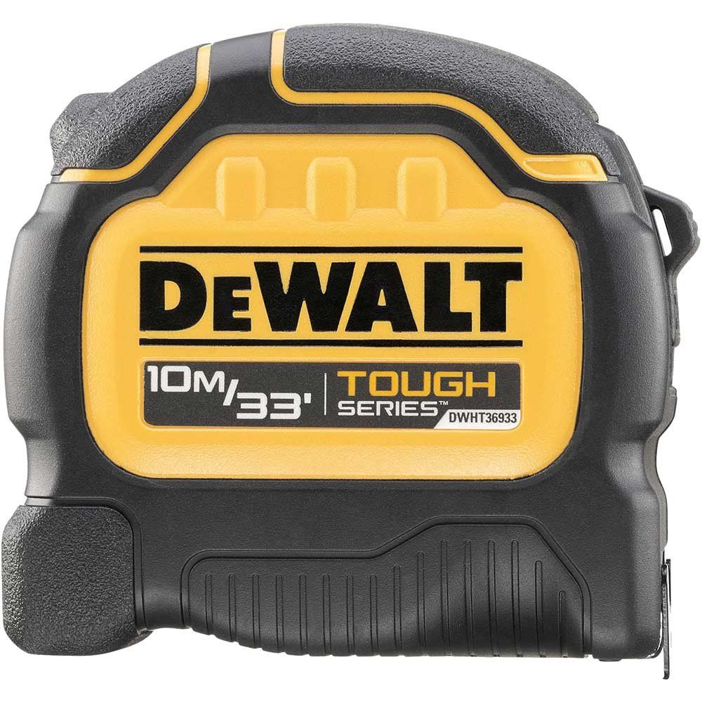 DeWalt ToughSeries Tape Measure Imperial & Metric 33ft / 10m 32mm - Image 1