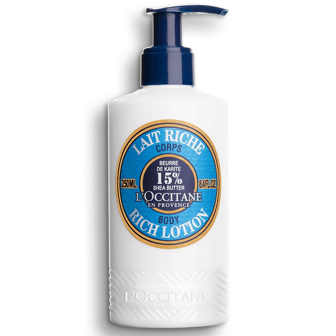 L'Occitane Shea Butter Rich Body Lotion 250ml - Image 1