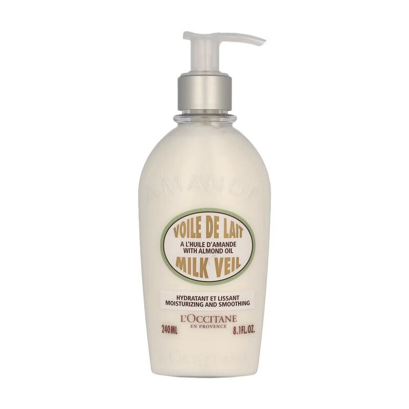 L'Occitane Almond Milk Veil Moisturiser 240ml - Image 1