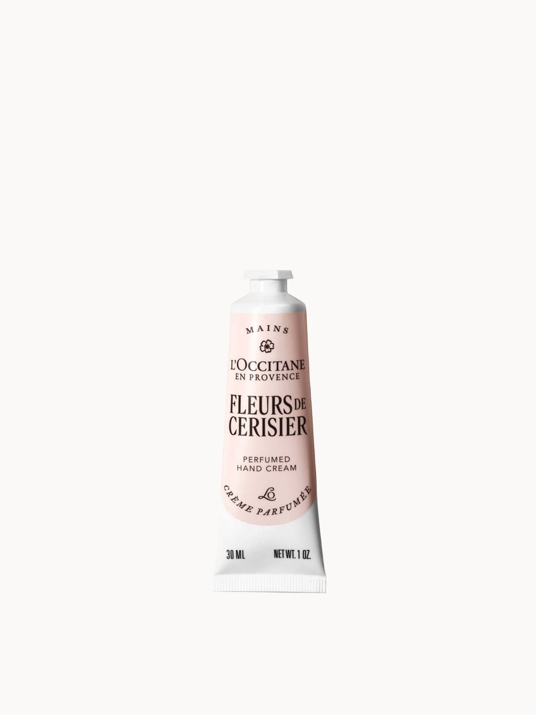 L'Occitane Fleurs de Cerisier (Cherry Blossom) Hand Cream 30ml - Image 1