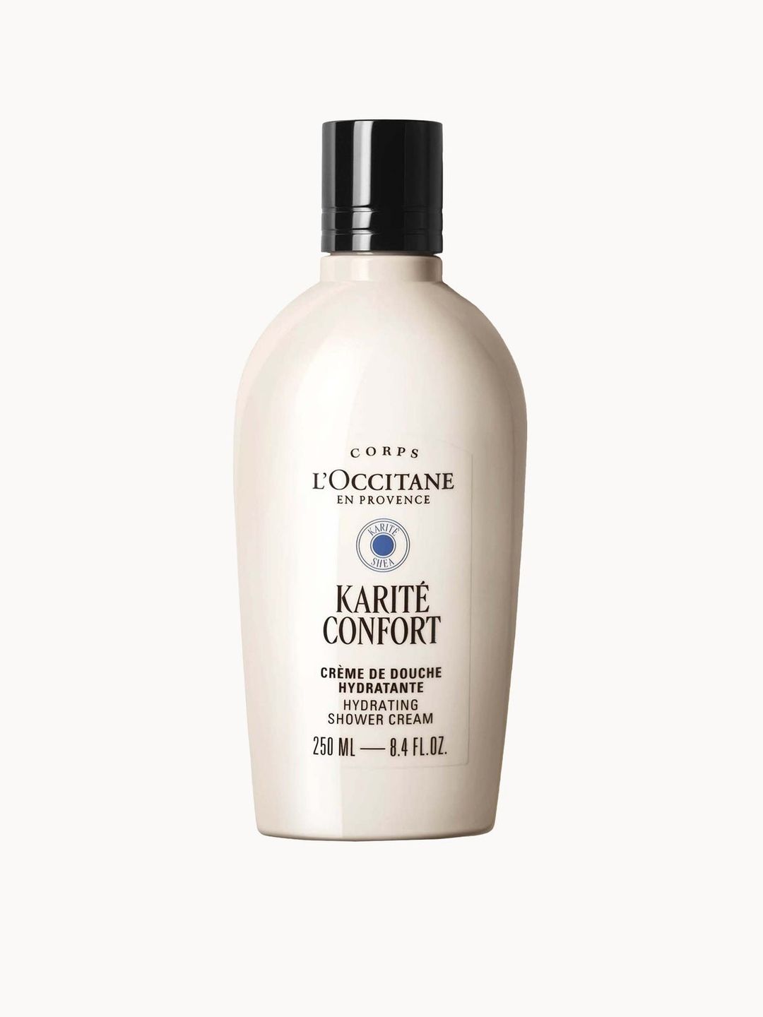 L'Occitane Shea (Karité) Moisturising Shower Cream 250ml - Image 1