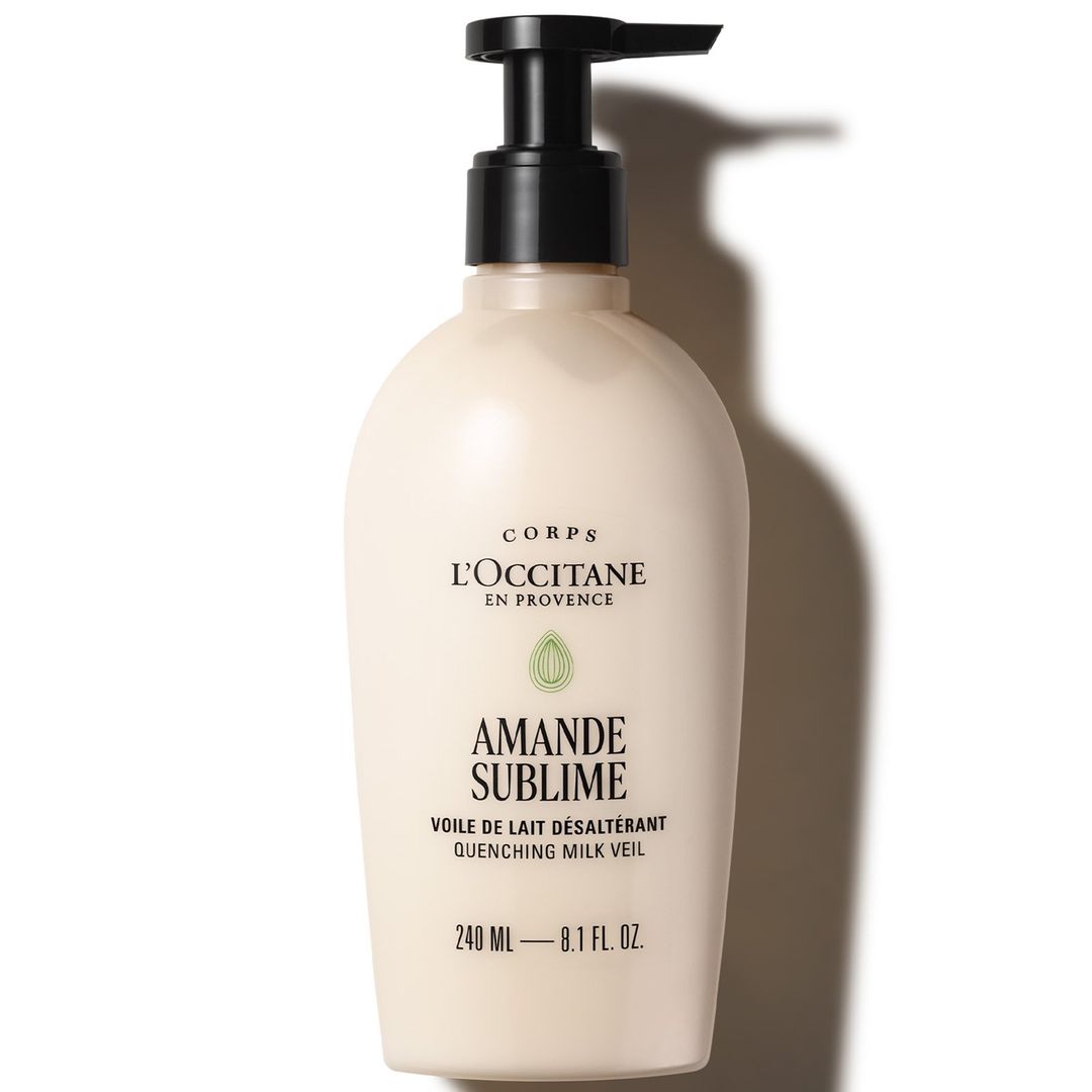 L'Occitane Almond (Amande) Milk Veil Moisturiser 240ml - Image 1