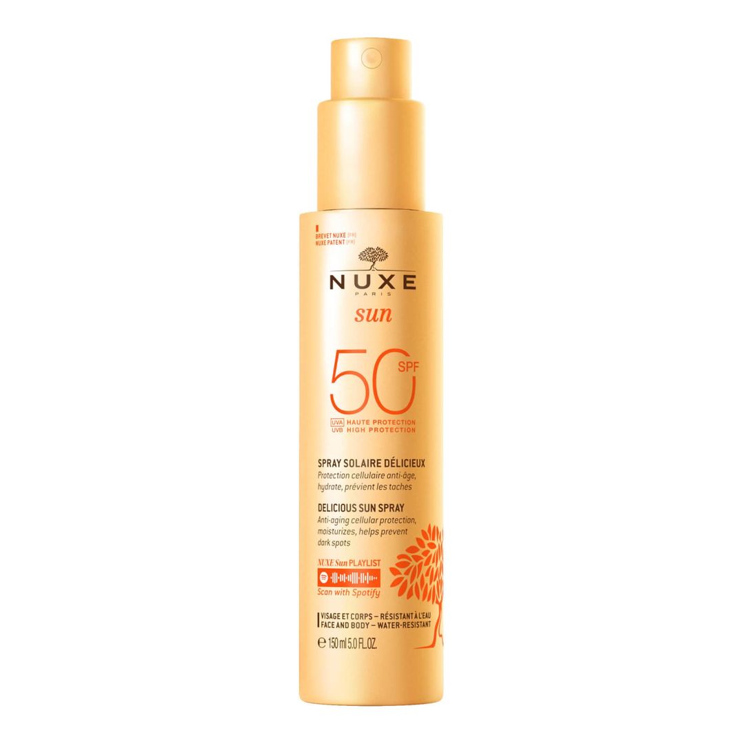 NUXE Face and Body Delicious Sun Spray SPF 50 150ml - Image 1
