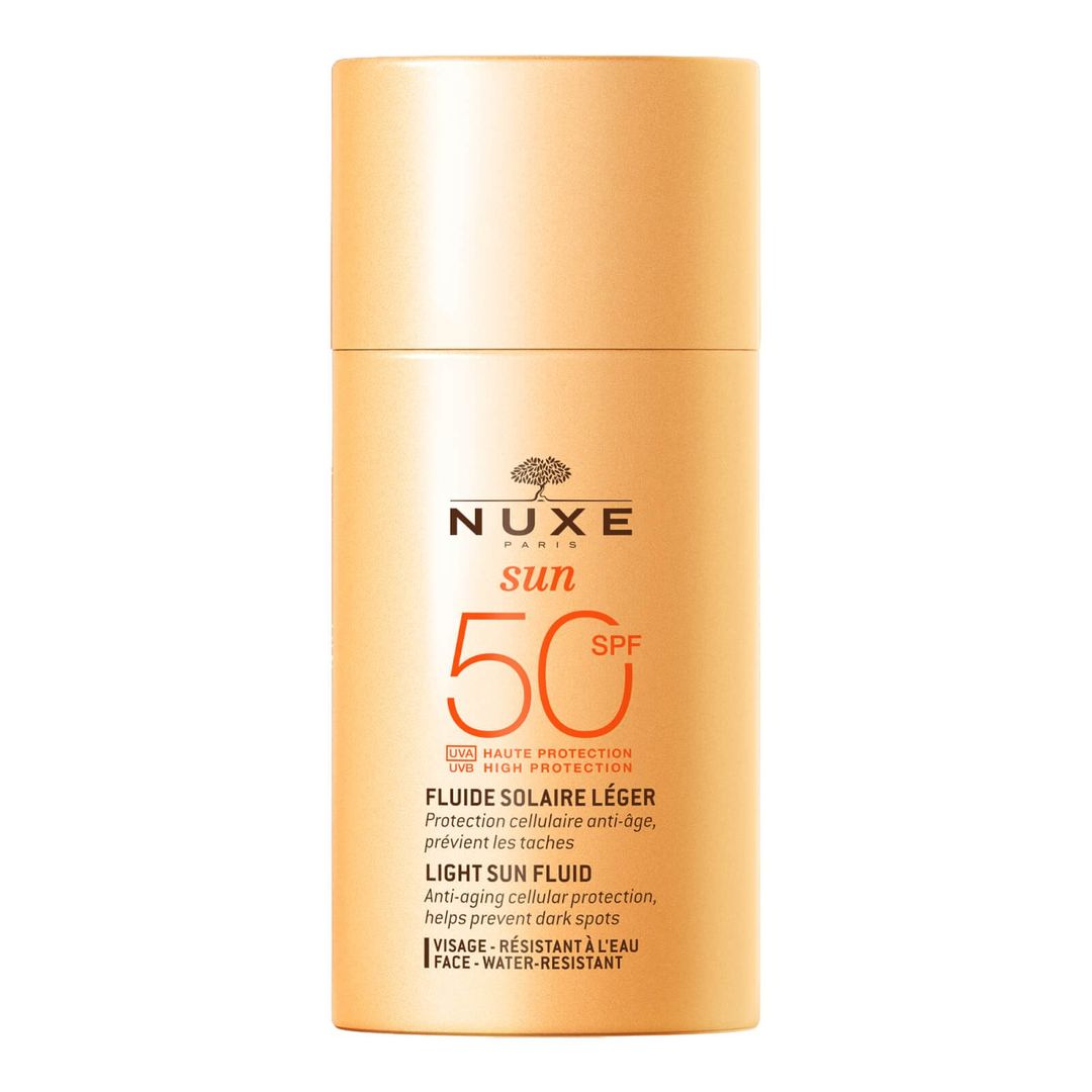 NUXE Sun SPF 50 Light Face Fluid 50ml - Image 1
