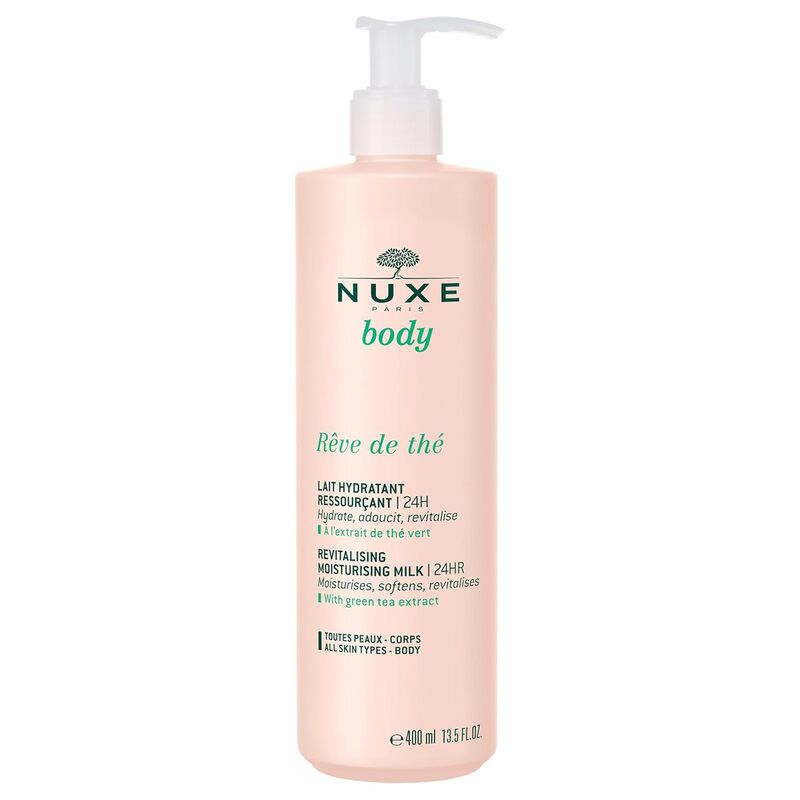 Nuxe Body Reve De The Revitalizing Moisturising Milk 24HR 400ml - Image 1