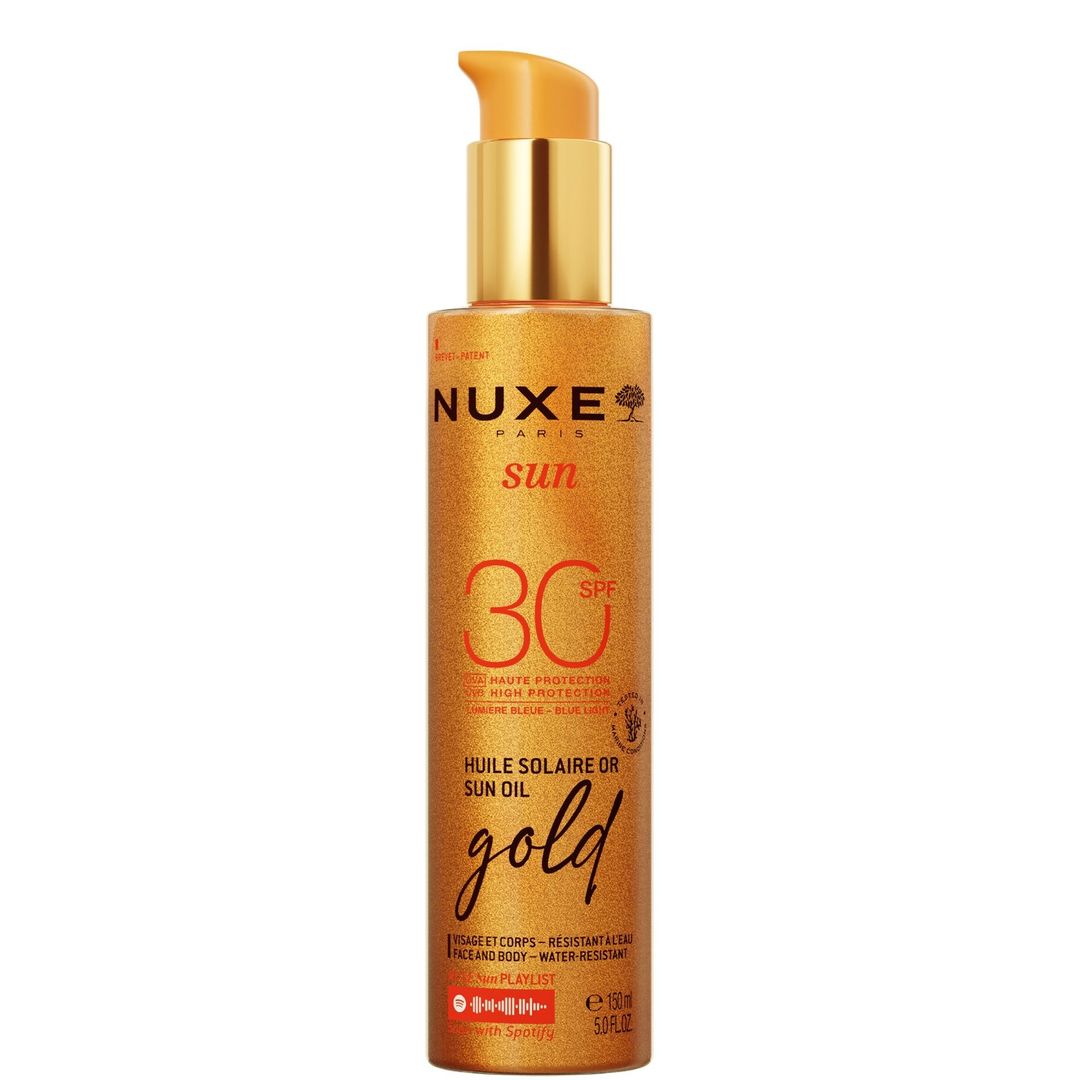 Nuxe Sun Oil Shimmering Gold SPF 30 150ml - Image 1