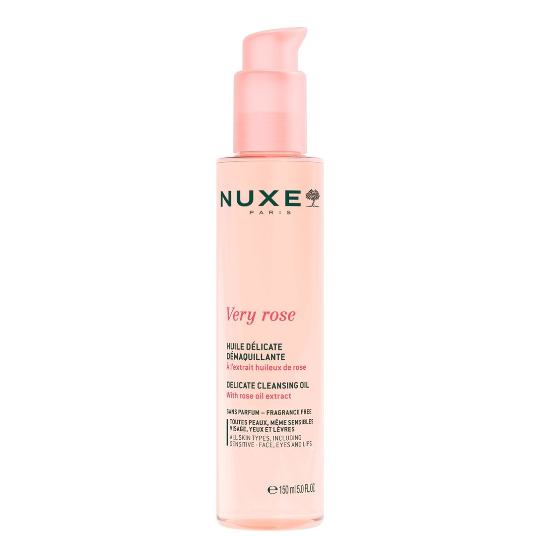 NUXE Very Rose Delicate Cleansing Oil 150ml - Image 1