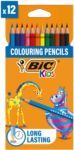 Bic Kids Evolution Ecolutions Colouring Pencils Assorted (Pack of 12) 829029