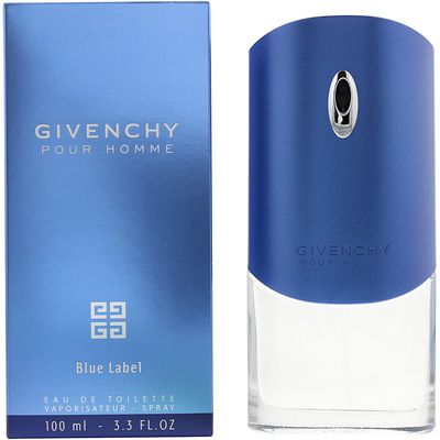Givenchy Pour Homme Blue Label Eau De Toilette 100ml Spray - Blue