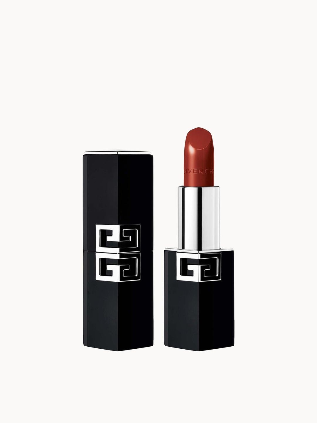 Givenchy Le Rouge Satin Silk Lipstick (Various Shades) - N19 Maroon Stitch - Image 1