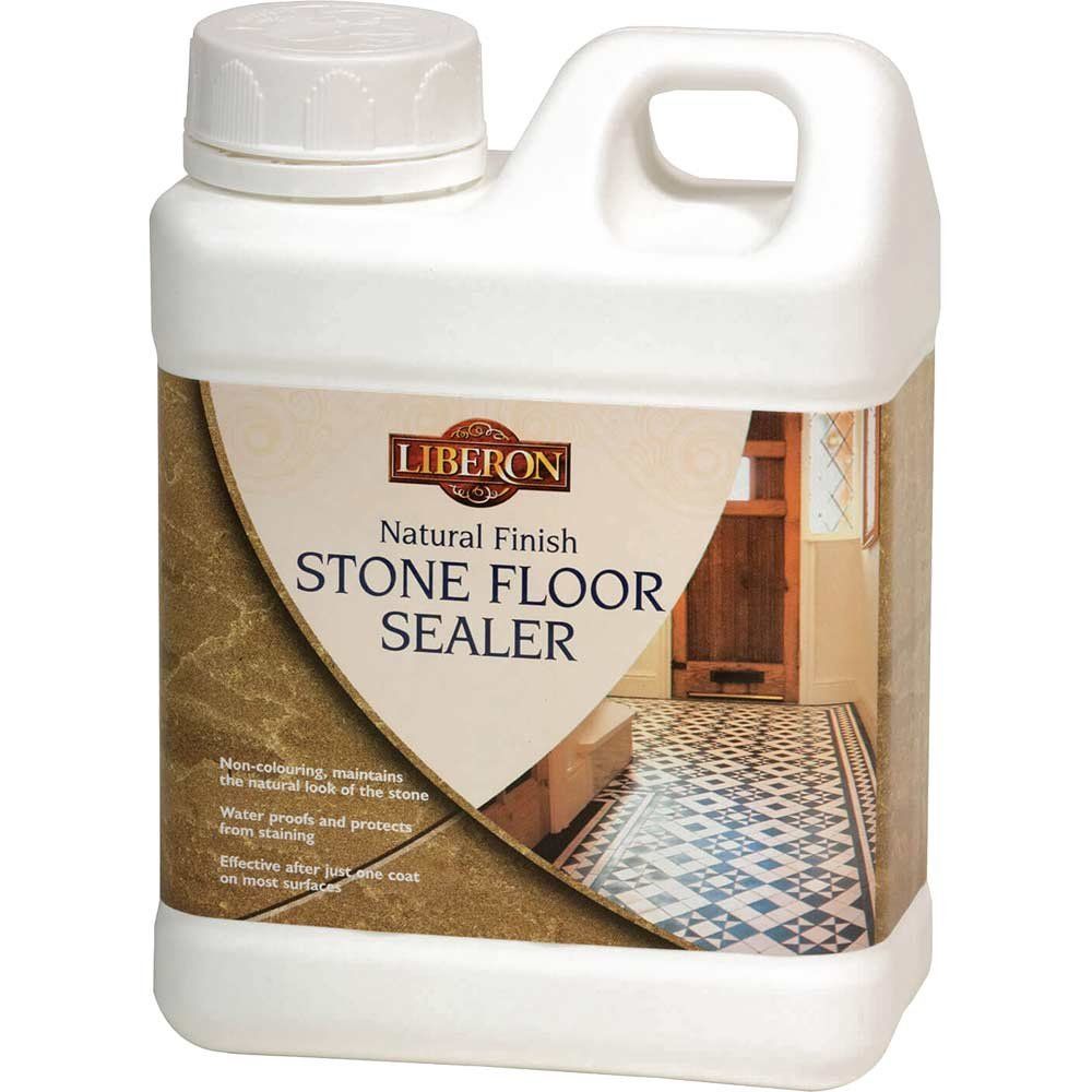 Liberon 040859 Natural Finish Stone Floor Sealer 1 Litre - Image 1