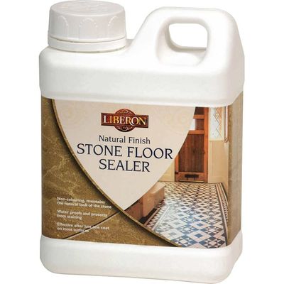 Liberon 040859 Natural Finish Stone Floor Sealer 1 Litre