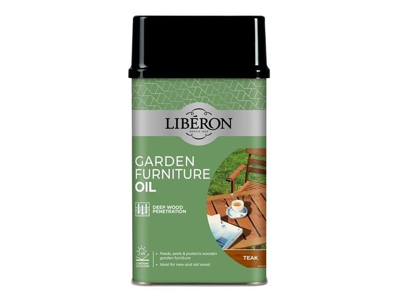 Liberon 126171 Garden Furniture Oil Teak 500Ml - Image 1