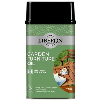 Liberon 126171 Garden Furniture Oil Teak 500Ml - Thumbnail 2