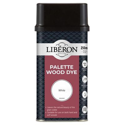 Liberon 126726 Palette Wood Dye White 250Ml - Thumbnail 2