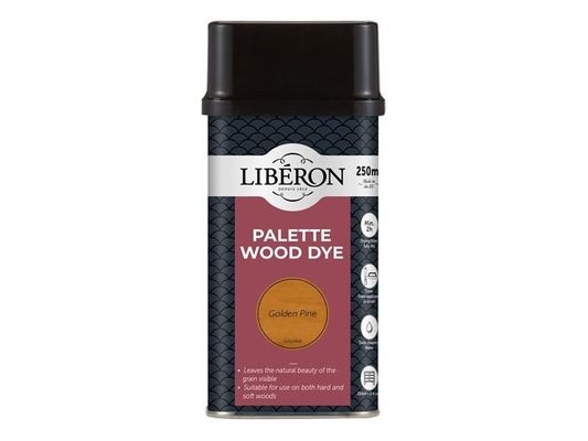 Liberon 126730 Palette Wood Dye Golden Pine 250Ml