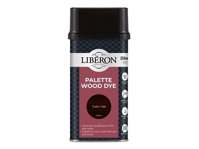 Liberon 126734 Palette Wood Dye Tudor Oak 250Ml - Image 1