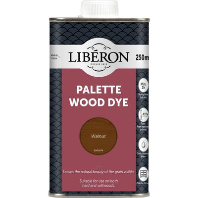 Liberon 126736 Palette Wood Dye Walnut 250Ml - Thumbnail 2