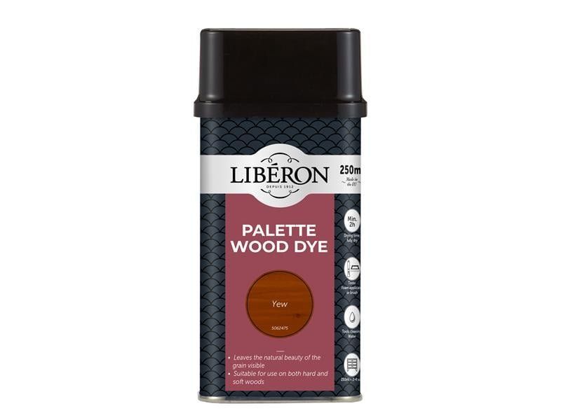 Liberon 126737 Palette Wood Dye Yew 250Ml - Image 1