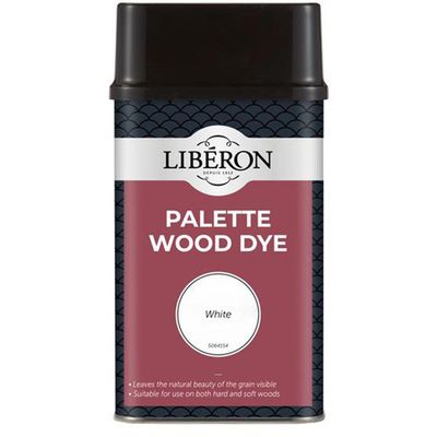 Liberon 126739 Palette Wood Dye White 500Ml - Thumbnail 2