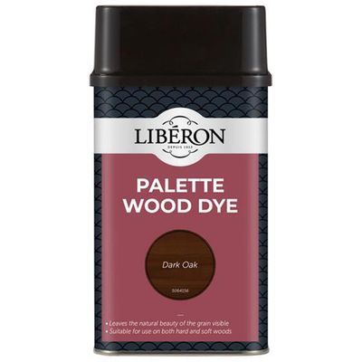 Liberon 126741 Palette Wood Dye Dark Oak 500Ml - Thumbnail 2