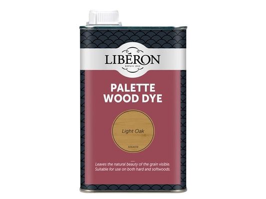 Liberon 126744 Palette Wood Dye Light Oak 500Ml