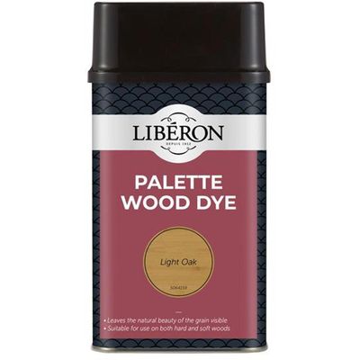 Liberon 126744 Palette Wood Dye Light Oak 500Ml - Thumbnail 2