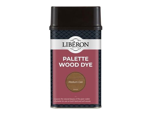 Liberon 126745 Palette Wood Dye Medium Oak 500Ml