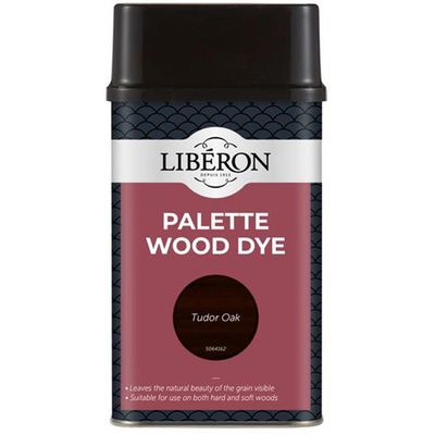 Liberon Palette Wood Dye Tudor Oak 500Ml 126747 - Thumbnail 2