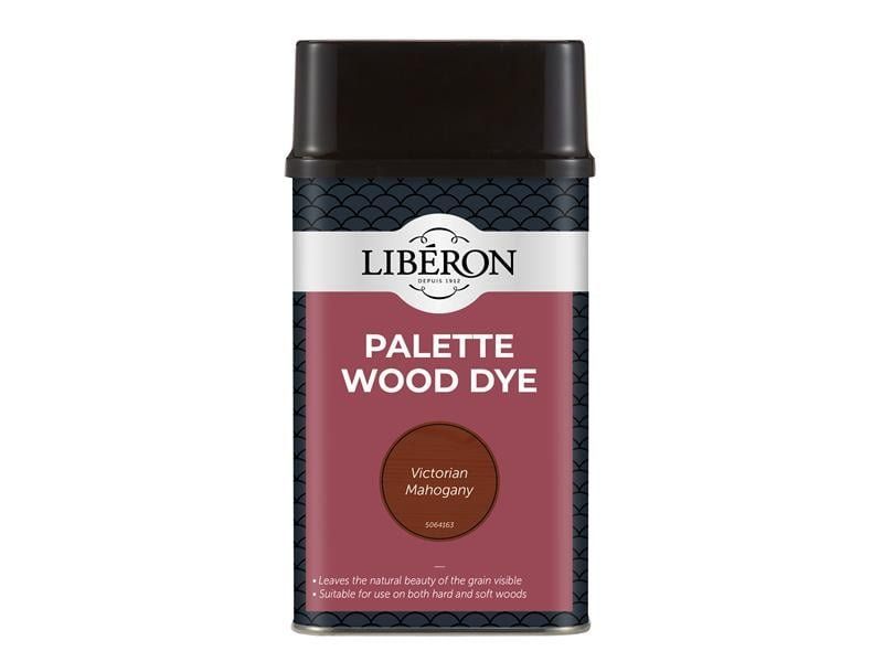 Liberon Palette Wood Dye Victoria Mahogany 500Ml 126748 - Image 1