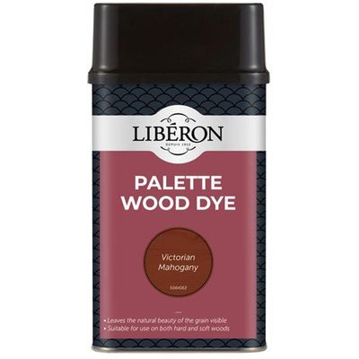 Liberon Palette Wood Dye Victoria Mahogany 500Ml 126748 - Thumbnail 2