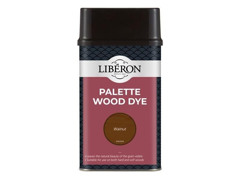 Liberon 126749 Palette Wood Dye Walnut 500Ml - Image 1