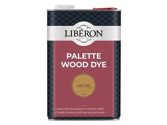Liberon 126753 Palette Wood Dye Light Oak 5 Litre