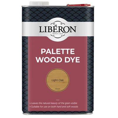 Liberon 126753 Palette Wood Dye Light Oak 5 Litre - Thumbnail 2